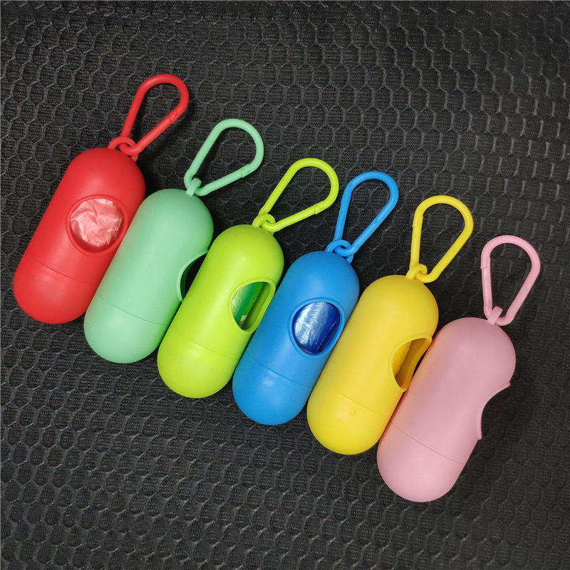 Chó silicone di động ngoài trời Túi đựng phân