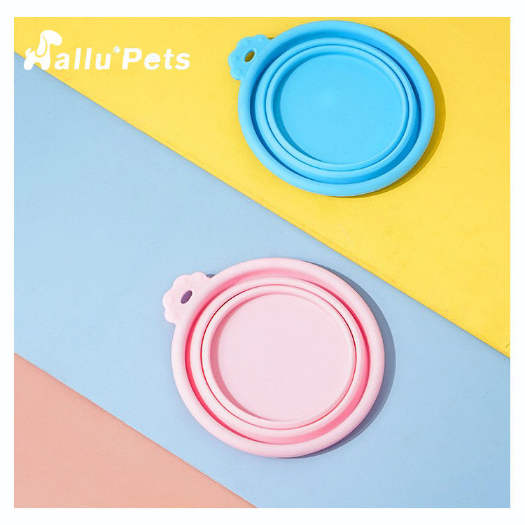 Loại thức ăn cho thú cưng có thể gập lại được bằng silicone có thể gập lại để cho chó ăn